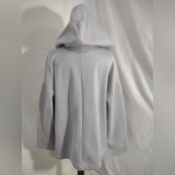 FABLETICS NWT Women's Grey VANESSA HOODED CARDIGAN Size Small - Picture 3 of 12